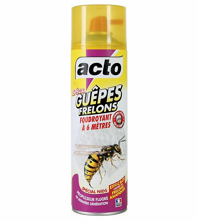 Castorama Acto Spécial Guêpes-frelons, Aérosol 500 Ml 3 Castorama Acto Spécial Guêpes-frelons, Aérosol 500 Ml