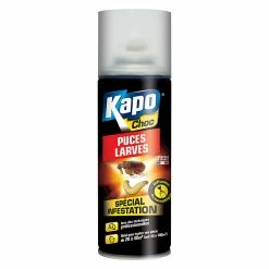 Castorama Aérosol Puces Larve Kapo 200ml