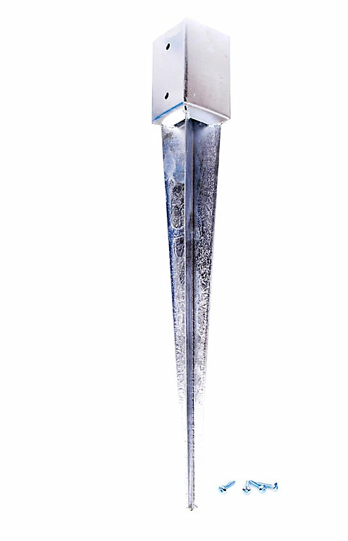 Castorama Base Poteau à Enfoncer Galva 4,5 X 4,5 Cm 3 Castorama Base Poteau à Enfoncer Galva 4,5 X 4,5 Cm