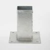 Castorama Base Poteau à Fixer Galva 7 X 7 Cm -Clôture Soldes base poteau a fixer galva 7 x 7 cm3663602943235 02c