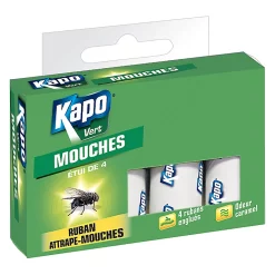Castorama Boîte De 4 Rubans Attrape-mouches Kapo Vert