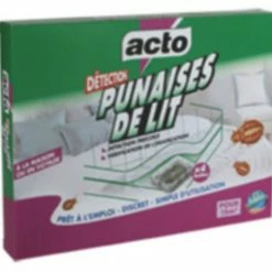 Castorama Boîte De Détection Punaise De Lit Acto (x 4)