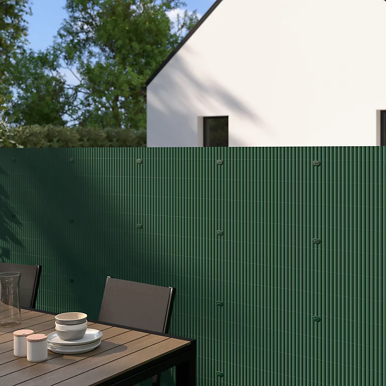 Castorama Canisse Simple Face PVC Blooma Verte L.3 M X H.1 M 3 Castorama Canisse Simple Face PVC Blooma Verte L.3 M X H.1 M