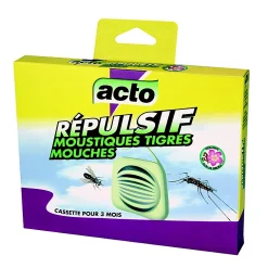 Castorama Cassette Répulsive Mouches - Moustiques Acto
