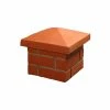 Castorama Chapeau De Pilier CPL 36 X 36 Rouge -Clôture Soldes chapeau de pilier cpl 36 x 36 rouge3700227904736 01c