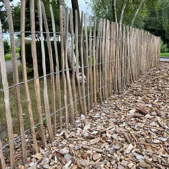 Castorama Cloture En Noisetier 500 X H.150 Cm