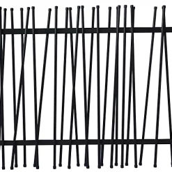 Castorama Clôture Neva Anthracite 174,5 X H.90 Cm