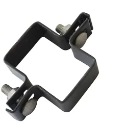 Castorama Collier Double Pour Poteau Rectangulaire Blooma Gris