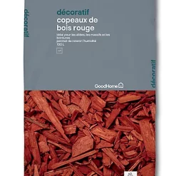 Castorama Copeaux Bois Rouge GoodHome 100L