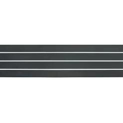 Castorama Décor 4 Lames Aluminium Neva Anthracite 179 X H.44 Cm