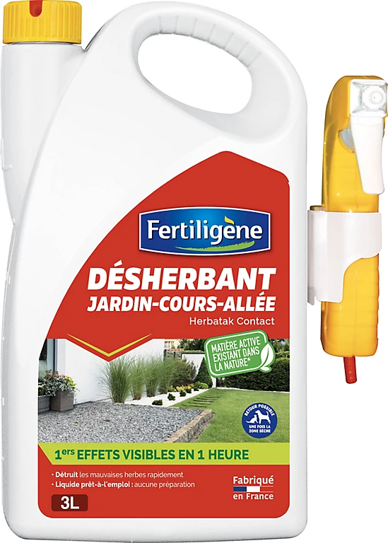 Castorama Désherbant Polyvalent FERTILIGENE Prêt à L'emploi 3L 3 Castorama Désherbant Polyvalent FERTILIGENE Prêt à L'emploi 3L