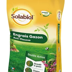 Castorama Engrais Gazon Antimousse Solabiol 200m²