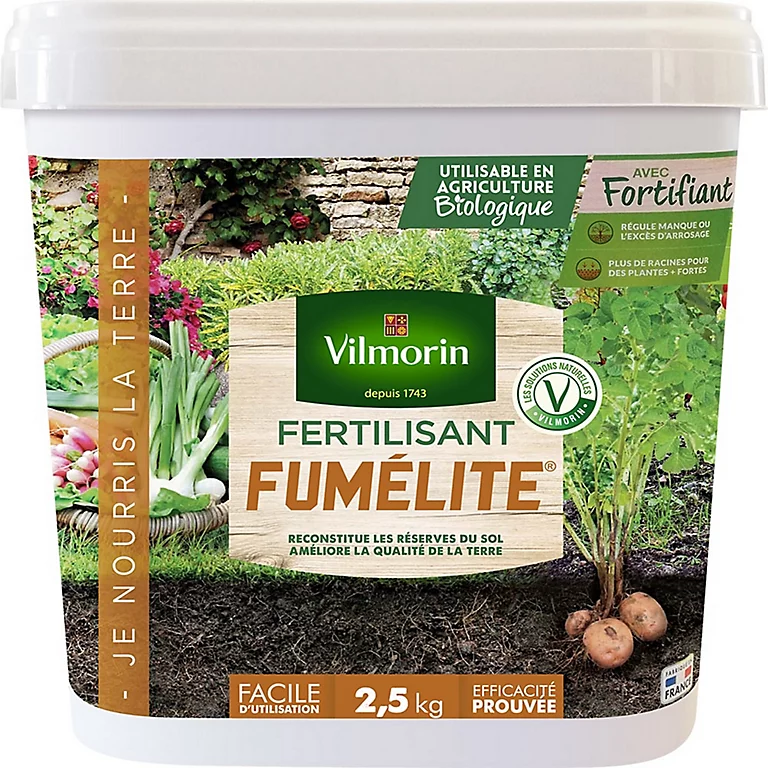 Castorama Fertilisant Fumélite Vilmorin 2,5kg 3 Castorama Fertilisant Fumélite Vilmorin 2,5kg