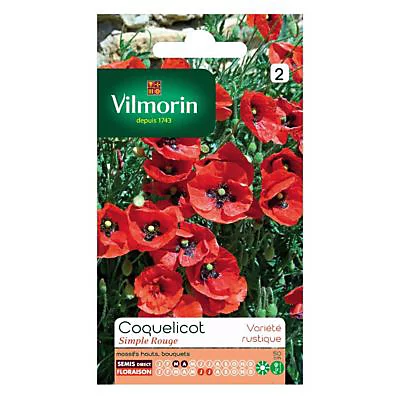 Castorama Graines De Coquelicot Simple Rouge Vilmorin 3 Castorama Graines De Coquelicot Simple Rouge Vilmorin