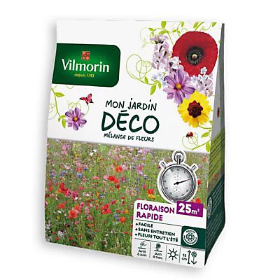 Castorama Graines Mélange Floraison Rapide 25 M² 3 Castorama Graines Mélange Floraison Rapide 25 M²