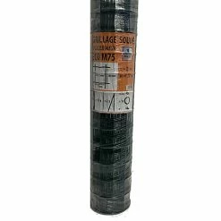 Castorama Grillage Rouleau Soudé Maille 100 X 75 Mm Vert 25 X H.1,2 M