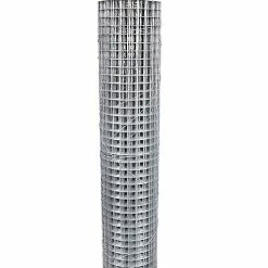 Castorama Grillage Soudé Blooma Maille 13 X 13 Mm Galva 5 X H.1 M