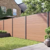 Castorama Lame De Clôture Composite Neva Teck (lot De 6 Lames) -Clôture Soldes lame de cloture composite neva teck lot de 6 lames 5057741386691 01i
