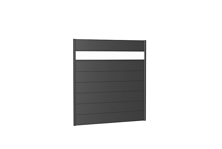 Castorama Panneau Acier Droit Biohort 180 X H.180 Cm Gris + Verre Acrylique 3 Castorama Panneau Acier Droit Biohort 180 X H.180 Cm Gris + Verre Acrylique