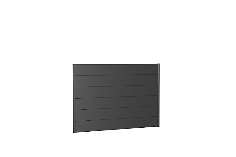 Castorama Panneau Acier Droit Biohort 200 X H.135 Cm Gris 3 Castorama Panneau Acier Droit Biohort 200 X H.135 Cm Gris