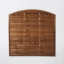 Castorama Panneau Arc Bois Blooma Arve Marron 30 mm 180 X H.180 Cm