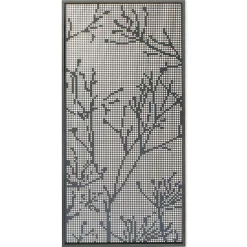 Castorama Panneau Branche Aluminium Neva Anthracite