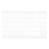 Castorama Panneau De Clôture Grillagée Blooma Louga Blanc 198,5 X H.123 Cm