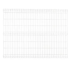Castorama Panneau De Clôture Grillagée Blooma Louga Blanc 198,5 X H.153 Cm