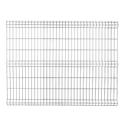 Castorama Panneau De Clôture Grillagée Blooma Louga Gris 200 X H.153 Cm