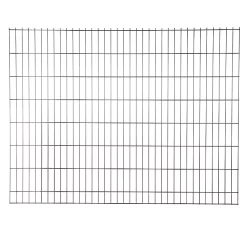 Castorama Panneau De Clôture Grillagée Premium Noir 200 X H.153 Cm