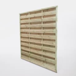 Castorama Panneau Droit Bois Blooma Douro Vert 35 mm 180 x h.180 Cm