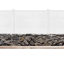 Castorama Panneau Plein PVC Blanc Prêt à Poser, Dimension: Hauteur 90 Cm X Longueur 150 Cm