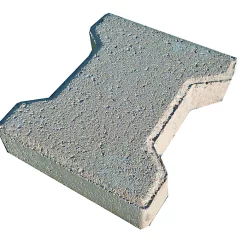 Castorama Pavé H Gris 19,8 X 16,5 Cm, ép.4,5 Cm