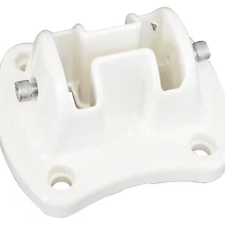 Castorama Platine Pour Poteau à Encoche Blooma Blanche