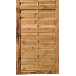 Castorama Porte Bois Blooma Arve Marron 90 X H.180 Cm
