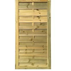 Castorama Porte Bois Blooma Douro Verte 90 X H.180 Cm