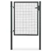 Castorama Portillon Pour Clôture Grillagée à Poteaux Carrés Blooma Gris 100 X H.120 Cm -Clôture Soldes portillon pour cloture grillagee a poteaux carres blooma gris 100 x h 120 cm3663602730897 01c