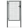 Castorama Portillon Pour Clôture Grillagée à Poteaux Carrés Blooma Gris 100 X H.150 Cm -Clôture Soldes portillon pour cloture grillagee a poteaux carres blooma gris 100 x h 150 cm3663602730903 01c