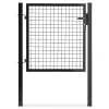 Castorama Portillon Pour Clôture Grillagée à Poteaux Carrés Blooma Noir 100 X H.100 Cm -Clôture Soldes portillon pour cloture grillagee a poteaux carres blooma noir 100 x h 100 cm3663602730965 01c