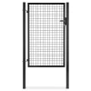 Castorama Portillon Pour Clôture Grillagée à Poteaux Carrés Blooma Noir 100 X H.150 Cm -Clôture Soldes portillon pour cloture grillagee a poteaux carres blooma noir 100 x h 150 cm3663602730972 01c