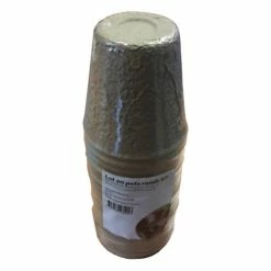 Castorama Pots Ronds Biodégradables Coloris Marron Ø8 X H.8 Cm (lot De 20)