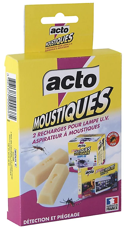 Castorama Recharge Lampe UV Anti Moustiques LAMP6/LAMP8 Acto 3 Castorama Recharge Lampe UV Anti Moustiques LAMP6/LAMP8 Acto