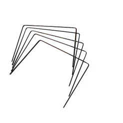 Castorama Sachet De 20 Agrafes Jany H. 20 Cm X L. 20 Cm Métal