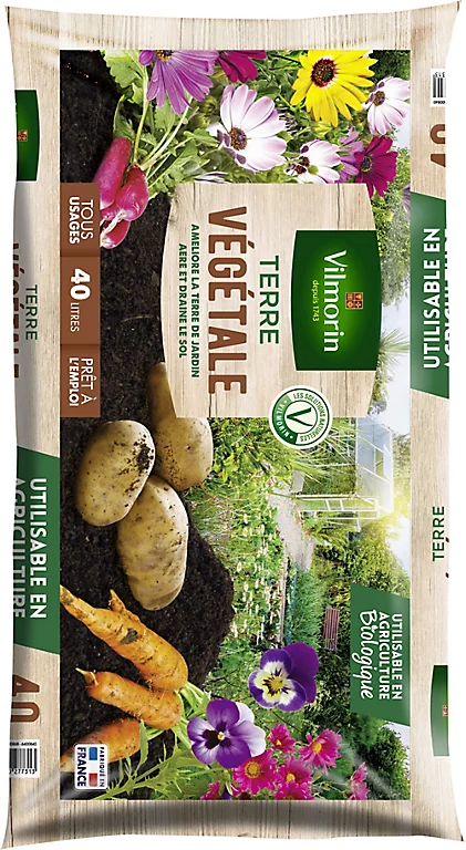 Castorama Terre Végétale Vilmorin 40L 3 Castorama Terre Végétale Vilmorin 40L