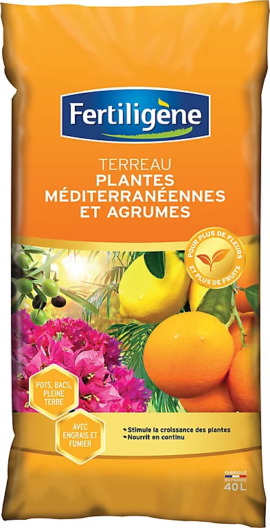 Castorama Terreau Agrumes Fertiligène 40L 3 Castorama Terreau Agrumes Fertiligène 40L