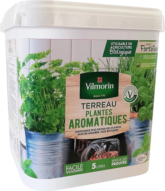 Castorama Terreau Aromatique Vilmorin 5L 3 Castorama Terreau Aromatique Vilmorin 5L