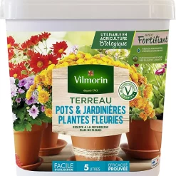 Castorama Terreau Fleurs Vilmorin 5L