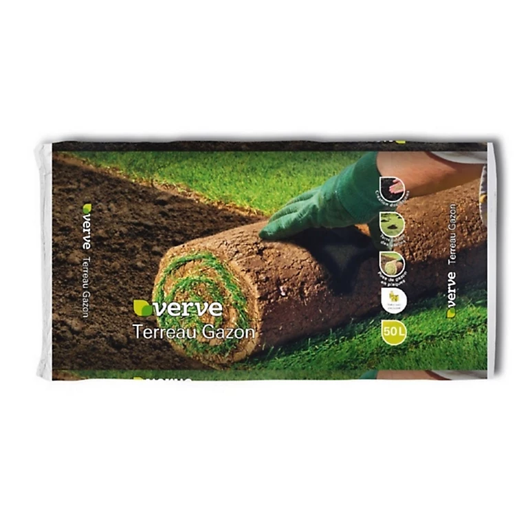 Castorama Terreau Gazon Verve 50 L 3 Castorama Terreau Gazon Verve 50 L