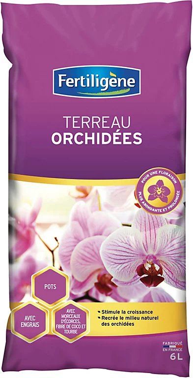 Castorama Terreau Orchidée Fertiligène 6L 3 Castorama Terreau Orchidée Fertiligène 6L