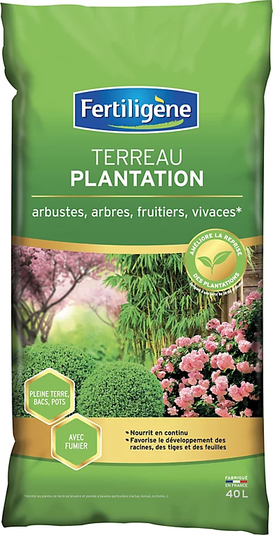 Castorama Terreau Plantation Fertiligène 40L 3 Castorama Terreau Plantation Fertiligène 40L